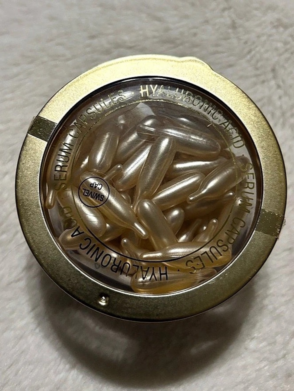 Clinical Works Hyaluronic Acid Serum Capsules Gold